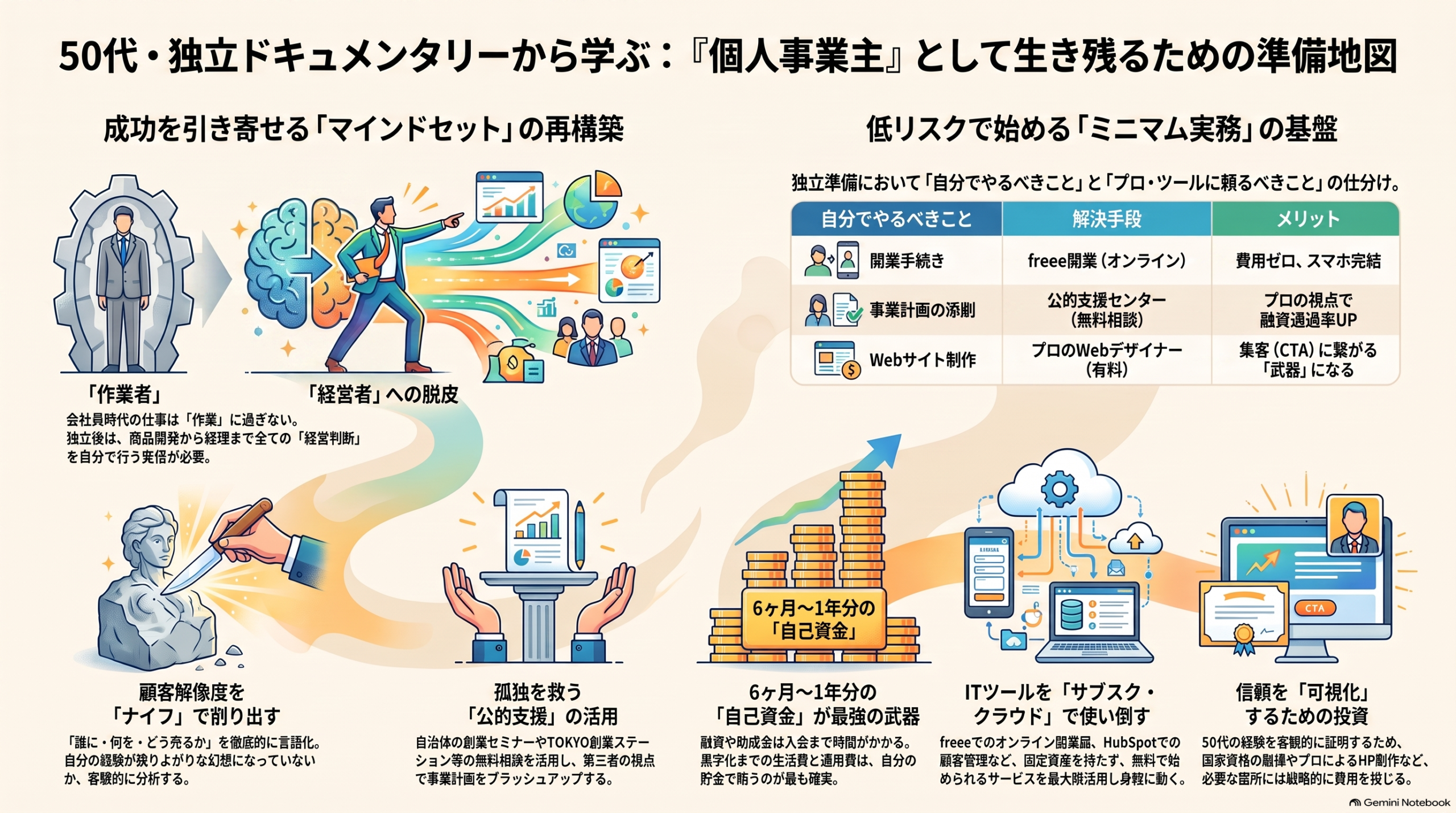 GeminiNotebookインフォグラフィック